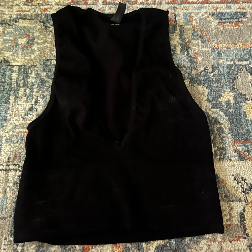 Black Urban Outfitters Crop Top